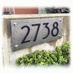 A New Stainless Steel With Raised Black Letters