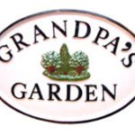 Classic Oval Cast Look Address Sign - Garden Sign