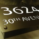Aluminum Cut Through Black Power Coating Finish - Illuminated Sign Light Box