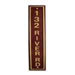 Vertical Sign - New York Style Condo Sign