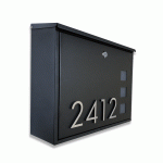 Numbered Mailbox - Style 04