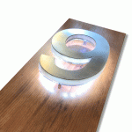 6" Height Illuminated Individual Number