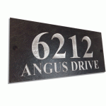 Charcoal Slate Plate