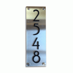 A-Modern Vertical Elegant Sign