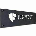 Modern Cut Out Sign
