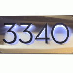 Stainless Steel Illuminated Sign