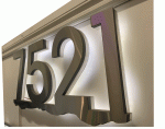 Architectural Illuminated Sign, Design 7521