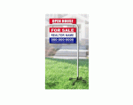 Metal Lawn Sign Post