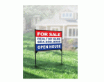 Metal Lawn Sign