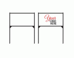 Metal Lawn Sign