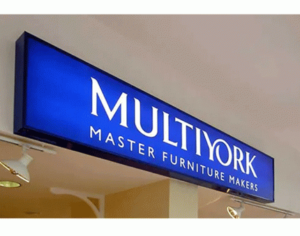 Light box sign multiyork