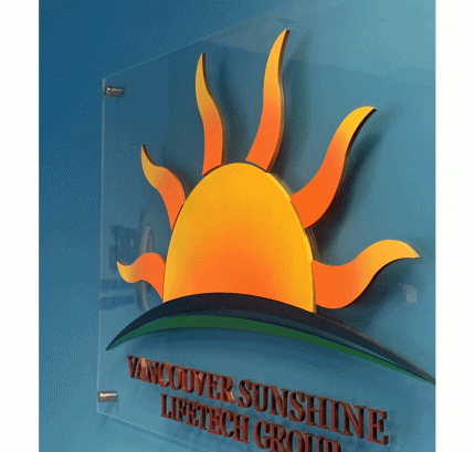 Vancouver sunshine office sign