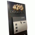 A-Modern Sign & Mailbox