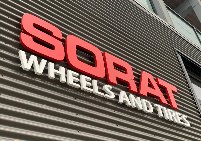 Sorat Channel Letters - Office sign Vancouver - ASC Signage.