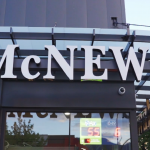 Mc News Business Sign Channel Letters