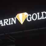 Zarin Gold Illuminated Commercial Signs