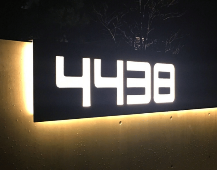 Modern Illuminated Sign - ASC Signage.