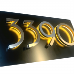 2-Modern Backlit Numbers - ASC Signage.