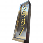 4-Vertical Illuminated Sign - ASC Signage.