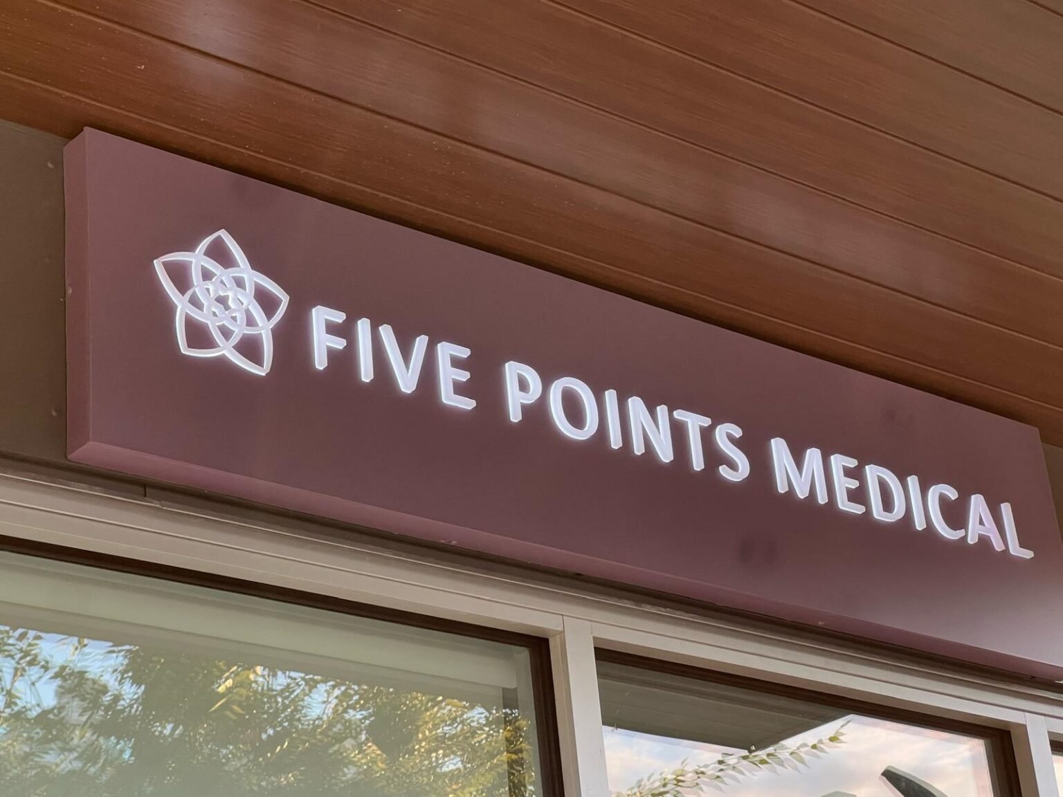 Medical Row Sign Light Box Sign – Medial Office - Address Signage Company