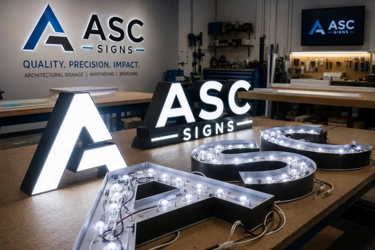 Illuminated Signage & Channel Letter Fabrication
